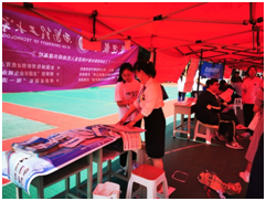 122cc太阳成集团赴安康市旬阳中学开展高考招生宣传工作